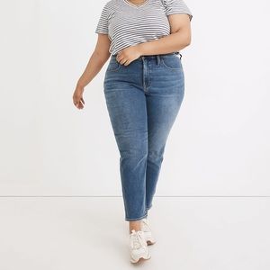 Madewell Curvy Stovepipe Stonepipe Sz 16W